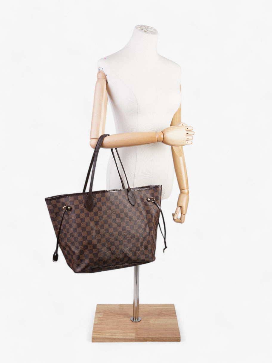 Louis Vuitton Neverfull Damier Ebene Coated Canvas MM Image 2
