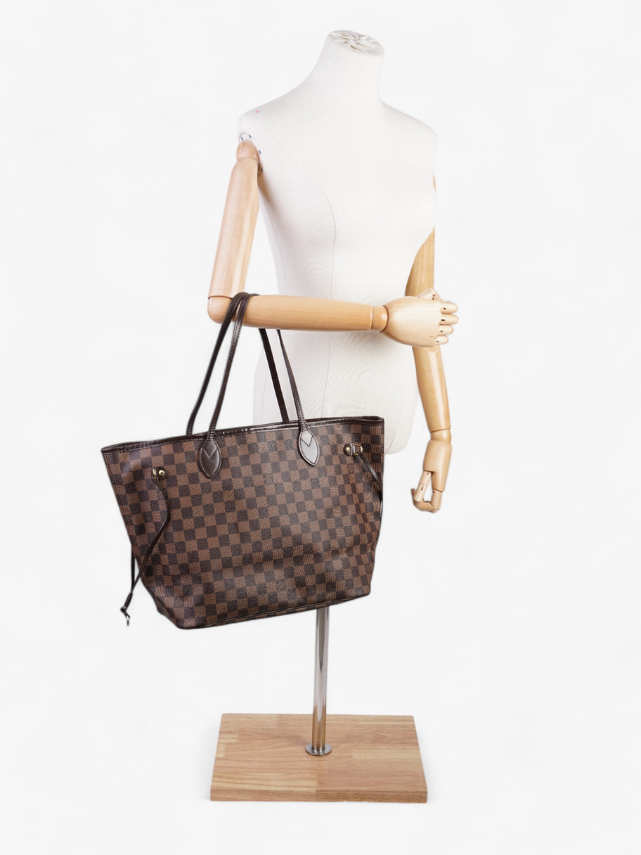 Louis Vuitton Neverfull Damier Ebene Coated Canvas MM Image 2