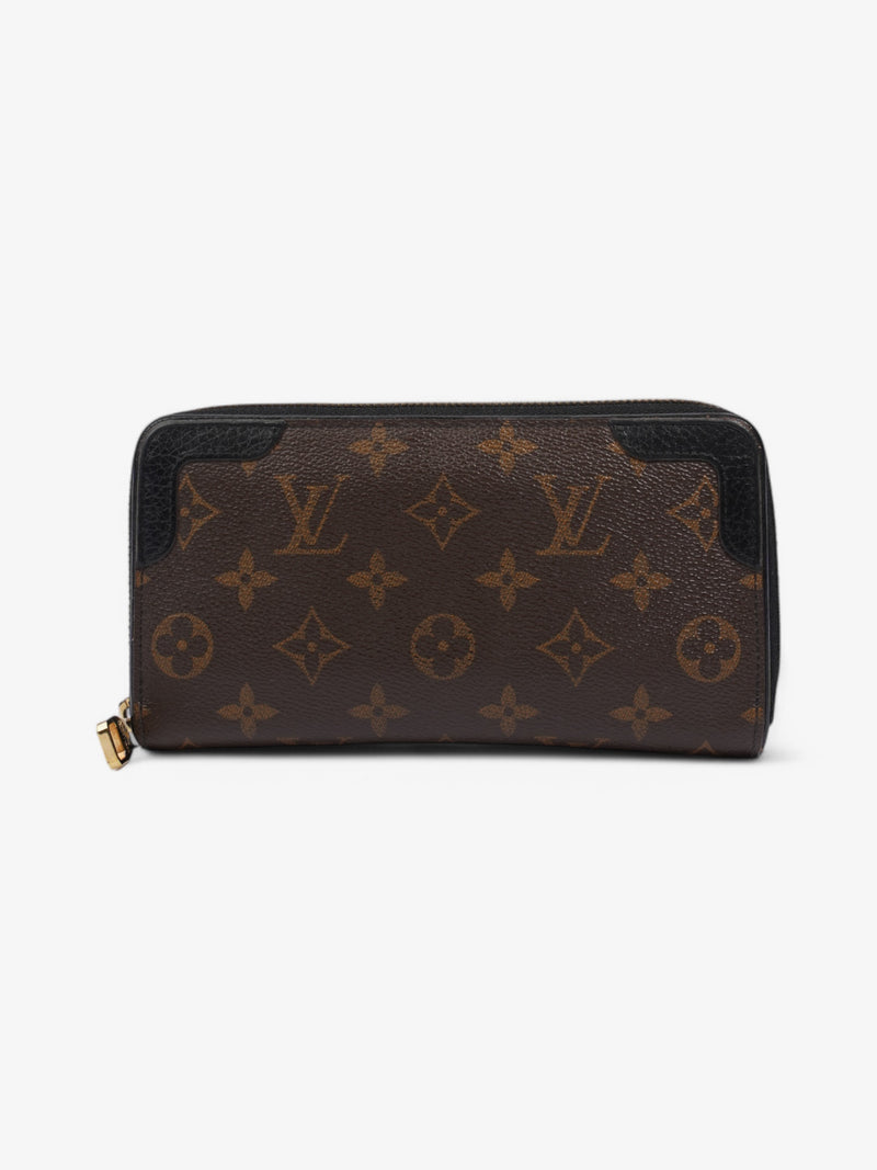  Louis Vuitton Zippy Wallet Monogram / Black Coated Canvas