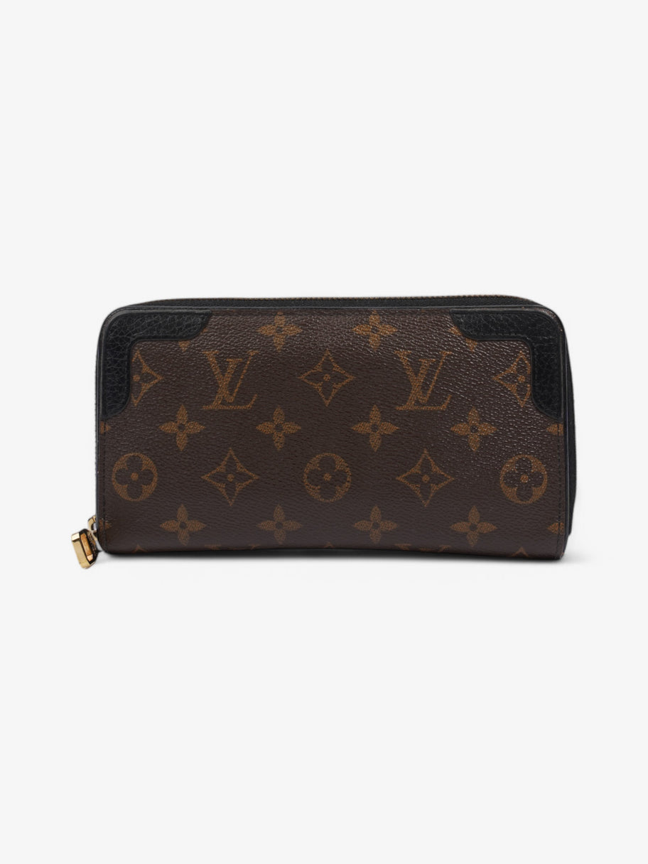 Louis Vuitton Zippy Wallet Monogram / Black Coated Canvas Image 1