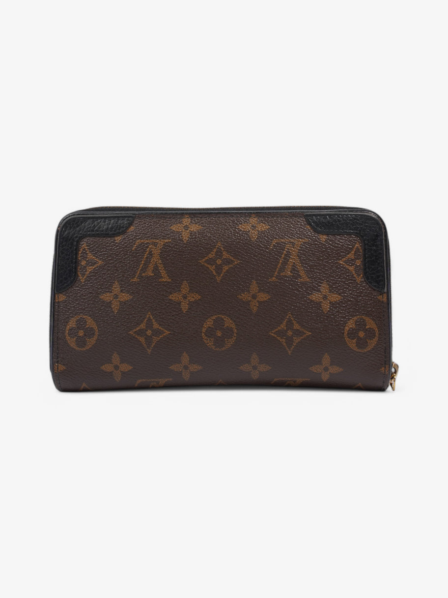 Louis Vuitton Zippy Wallet Monogram / Black Coated Canvas Image 3