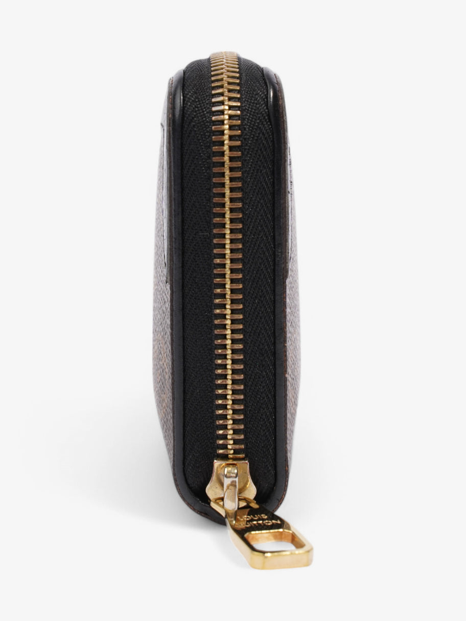 Louis Vuitton Zippy Wallet Monogram / Black Coated Canvas Image 4