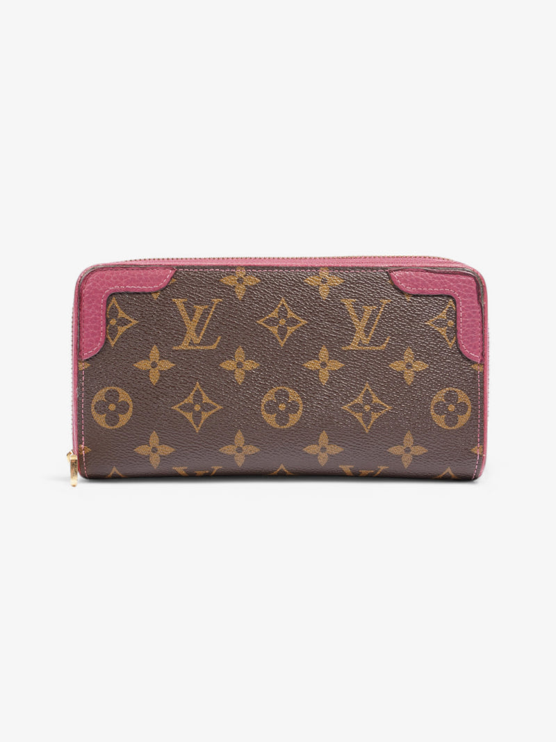  Louis Vuitton Zippy Wallet Monogram / Rose Coated Canvas