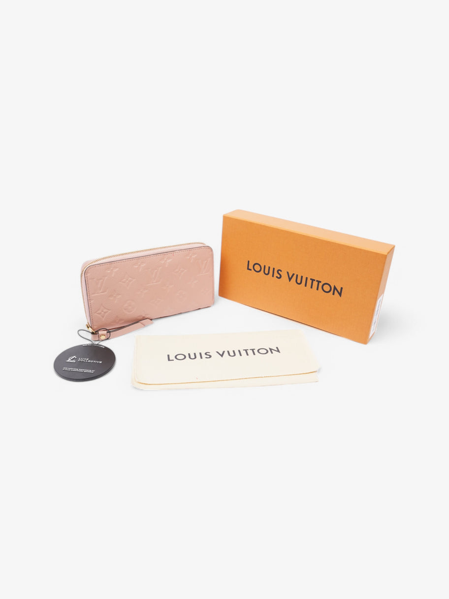 Louis Vuitton Zippy Wallet Rose Empreinte Leather Image 6