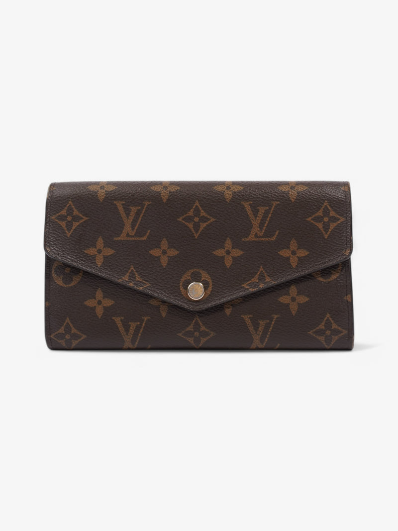  Louis Vuitton Sarah Wallet Monogram Coated Canvas