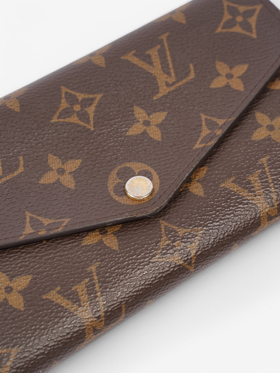 Louis Vuitton Sarah Wallet Monogram Coated Canvas Image 6