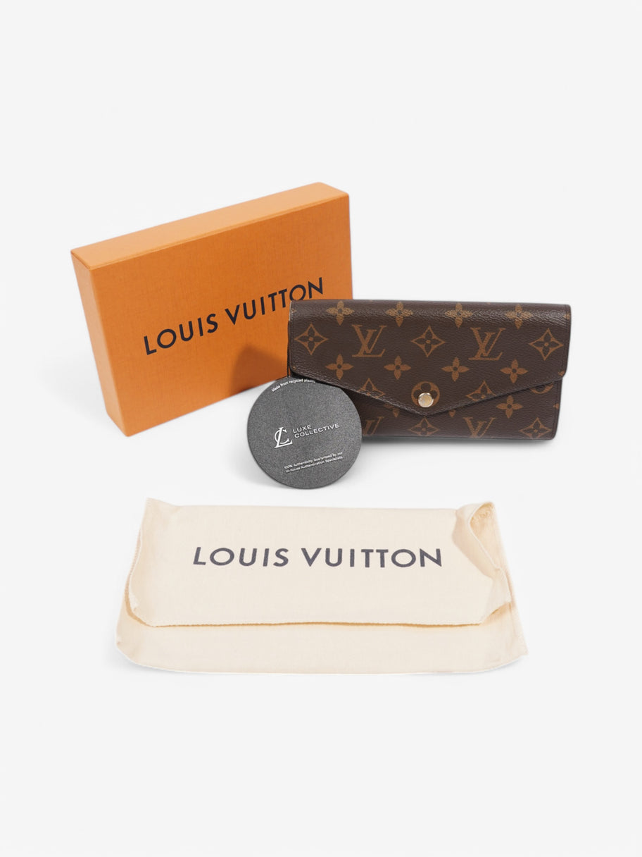 Louis Vuitton Sarah Wallet Monogram Coated Canvas Image 8
