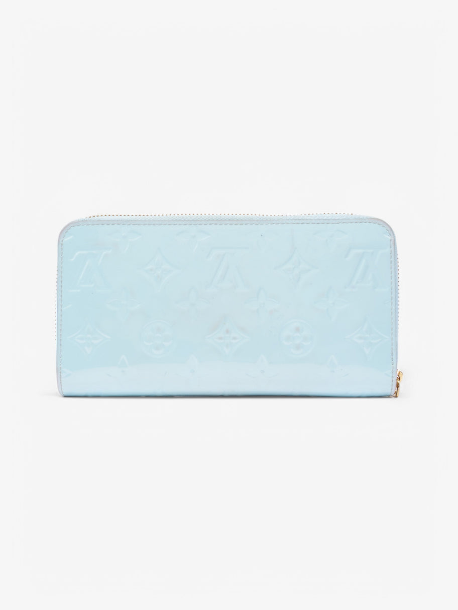 Louis Vuitton Zippy Wallet Baby Blue Vernis Leather Image 2