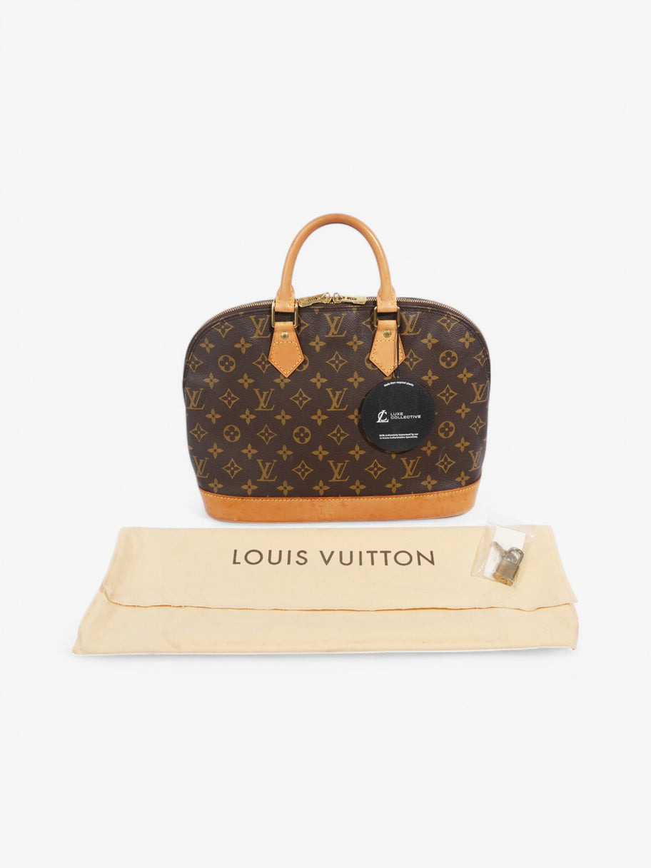 Louis Vuitton Alma Monogram Coated Canvas PM Image 10