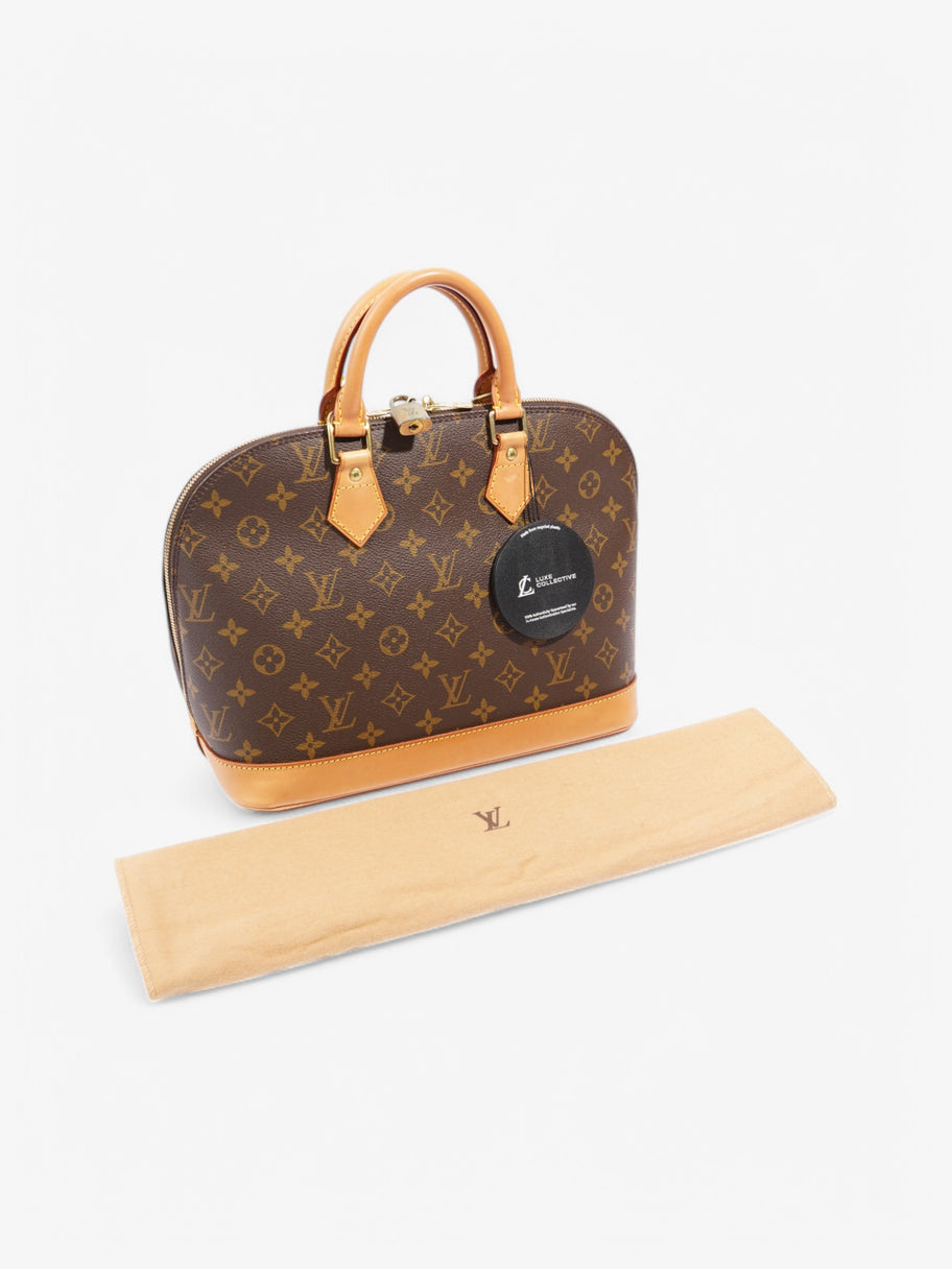 Louis Vuitton Alma Monogram Coated Canvas PM Image 8