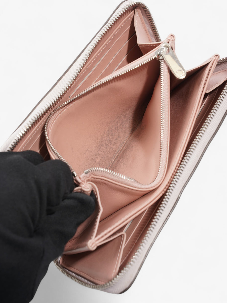 Louis Vuitton Zippy Wallet Cream Leather Image 6