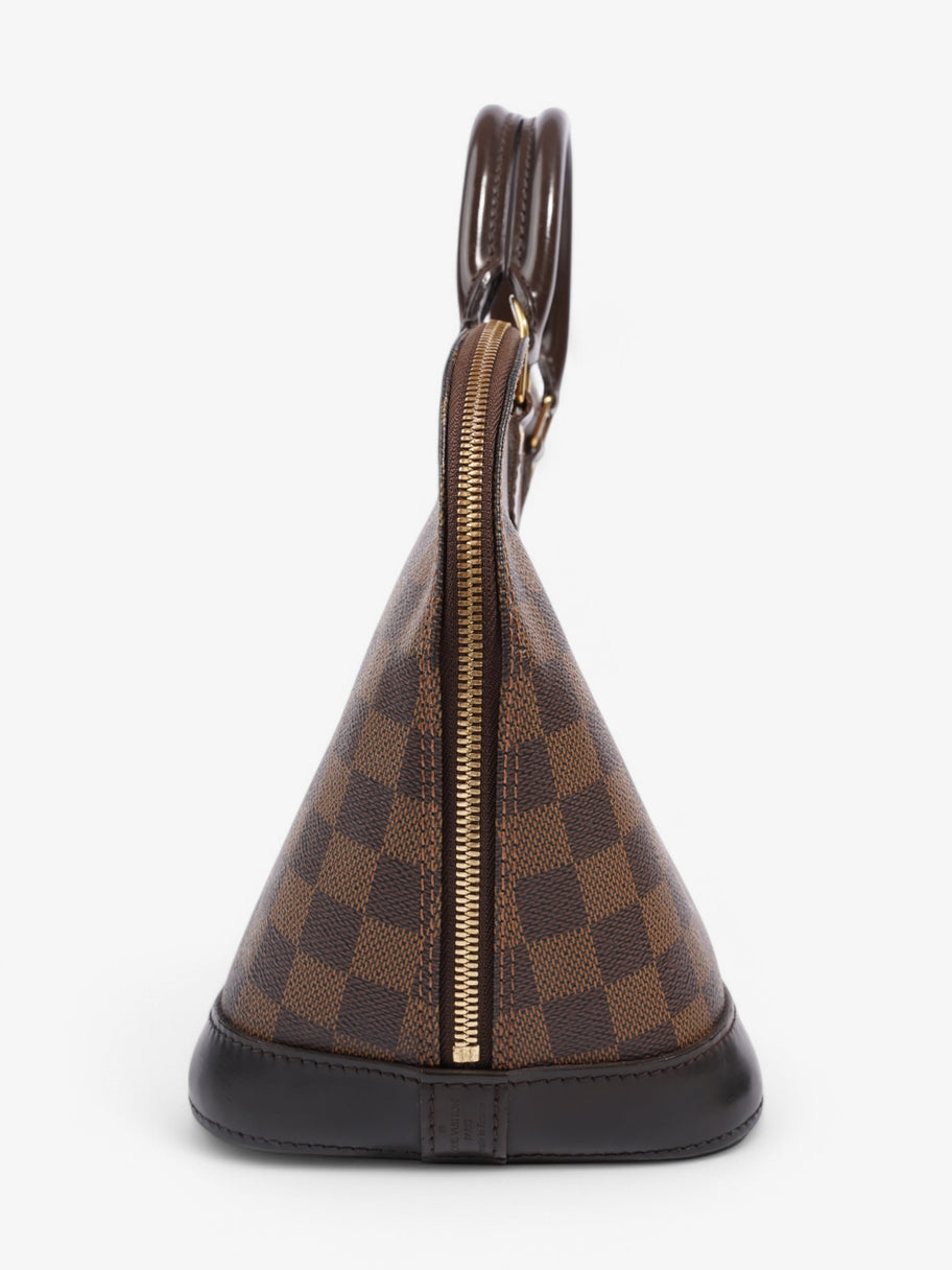 Louis Vuitton Alma Damier Ebene Coated Canvas PM Image 3