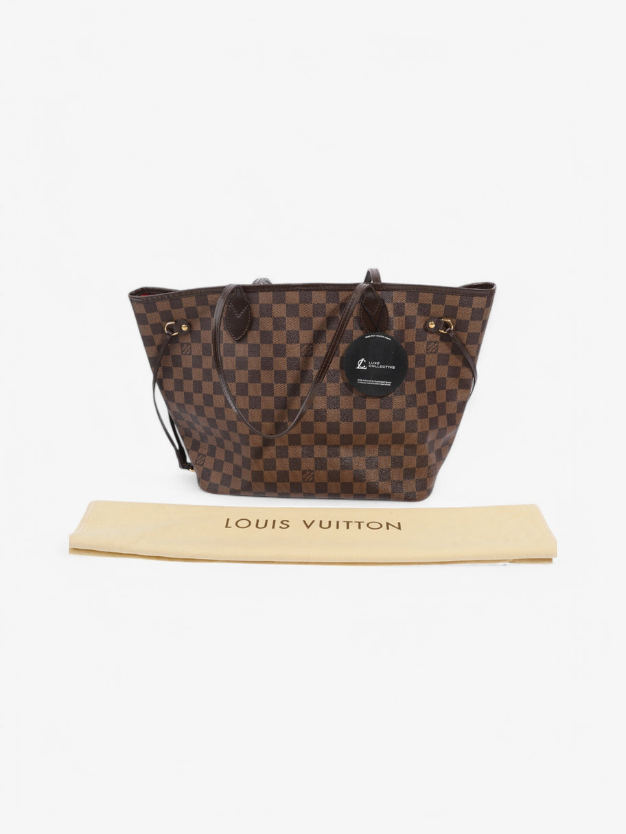 Louis Vuitton Neverfull Damier Ebene Coated Canvas MM Image 11