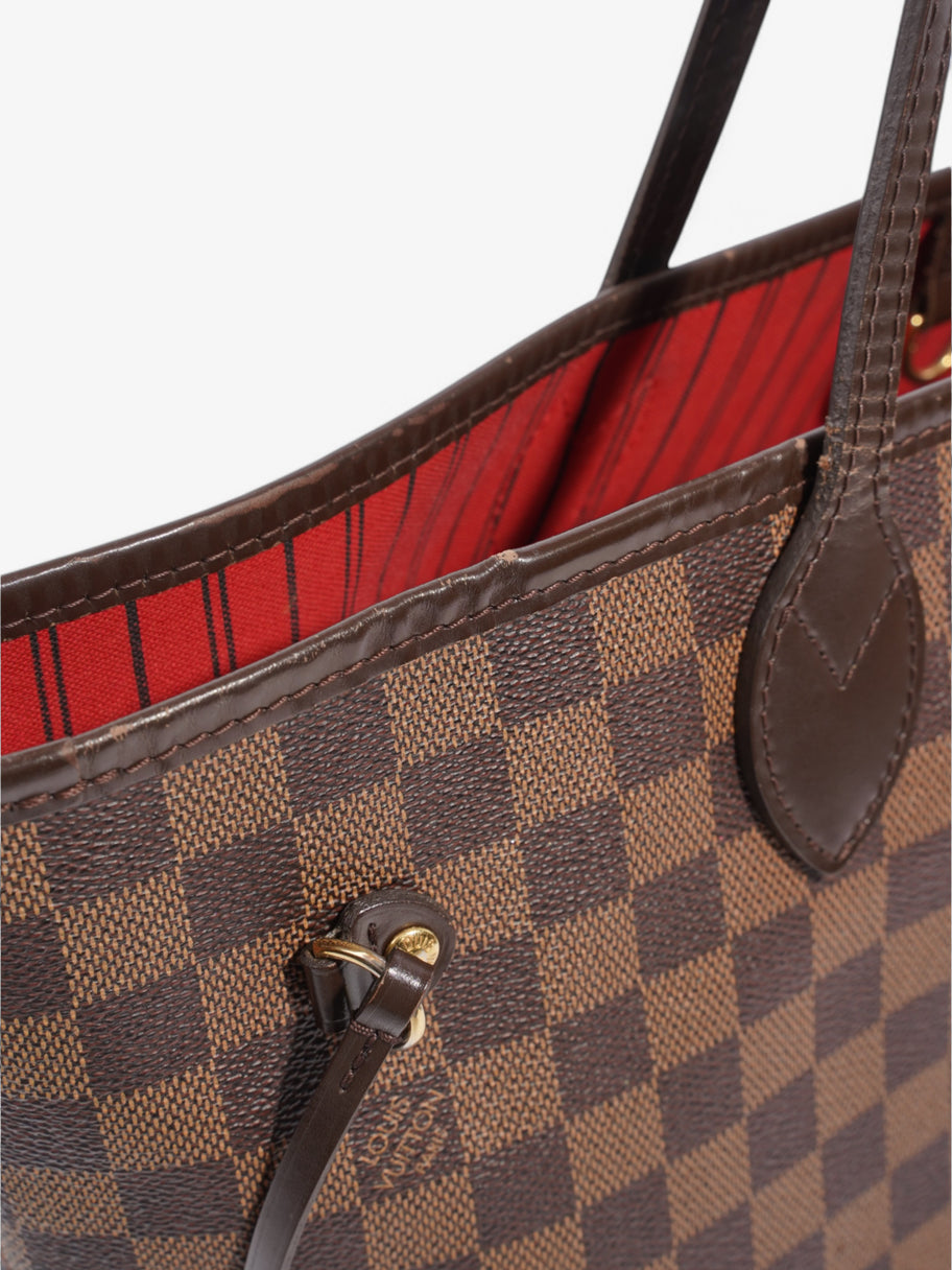 Louis Vuitton Neverfull Damier Ebene Coated Canvas MM Image 9