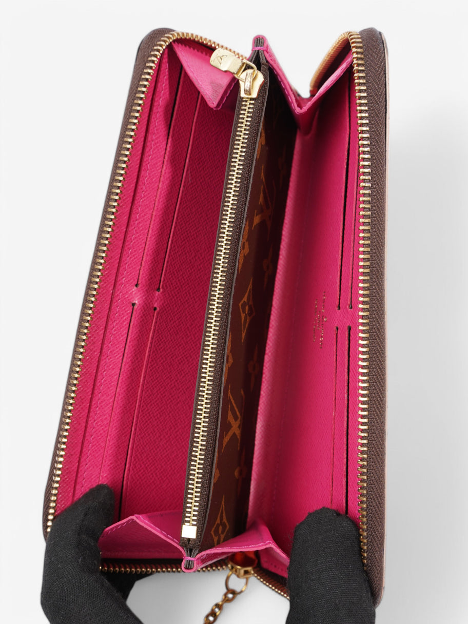 Louis Vuitton Clemence Wallet Monogram Coated Canvas Image 3