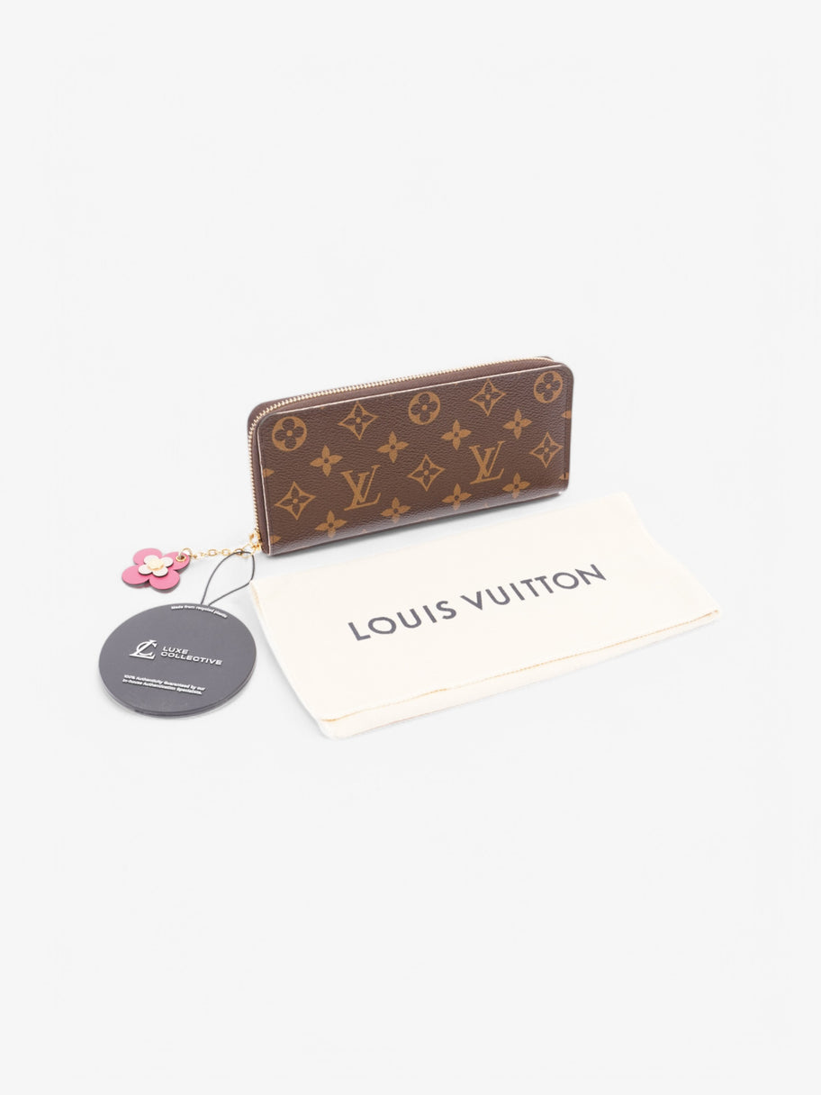 Louis Vuitton Clemence Wallet Monogram Coated Canvas Image 6