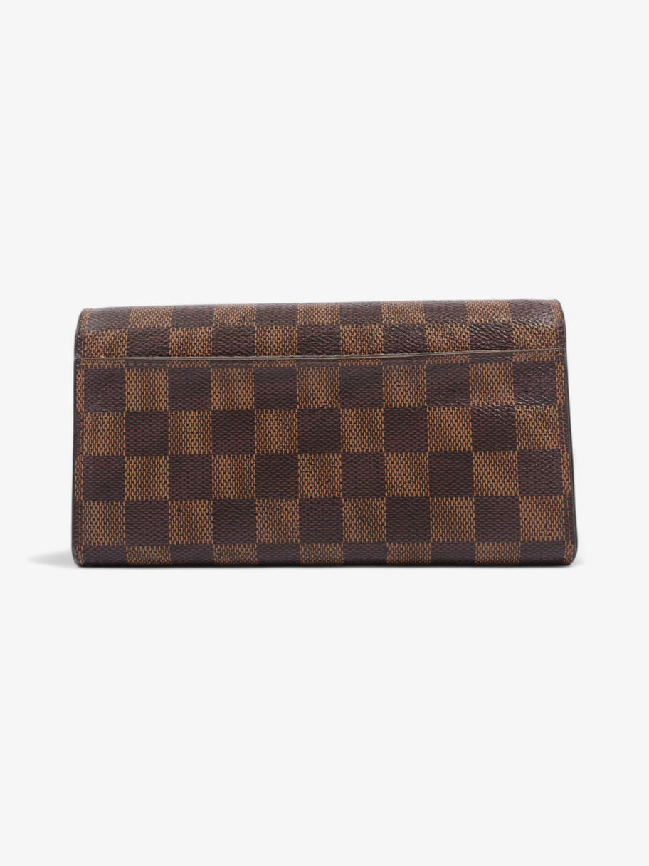 Louis Vuitton Sarah Wallet Damier Ebene Coated Canvas Image 3