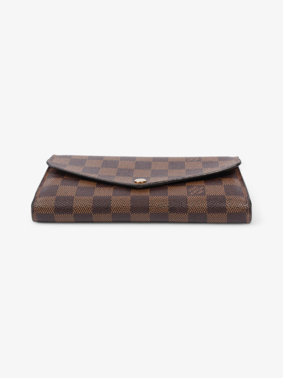 Louis Vuitton Sarah Wallet Damier Ebene Coated Canvas Image 5