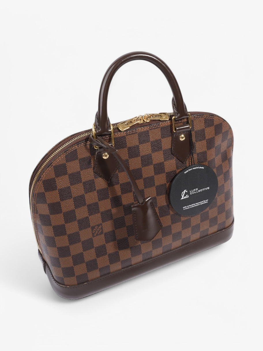 Louis Vuitton Alma Damier Ebene Coated Canvas PM Image 11