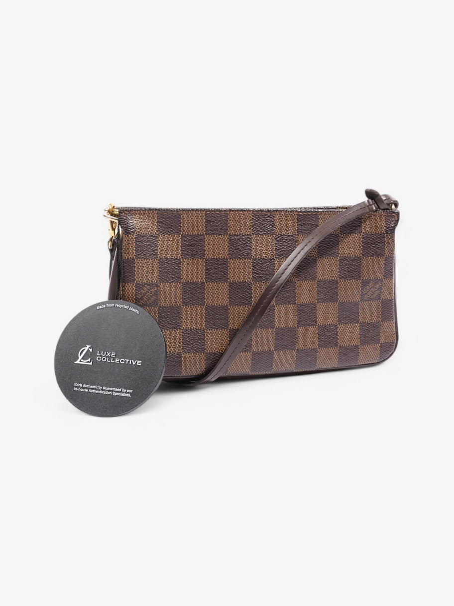 Louis Vuitton Pochette Accessoires Damier Ebene Coated Canvas Image 9
