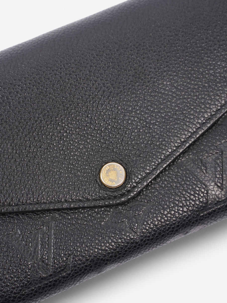 Louis Vuitton Sarah Wallet Black Empreinte Leather Image 6