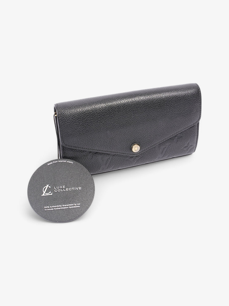Louis Vuitton Sarah Wallet Black Empreinte Leather Image 7