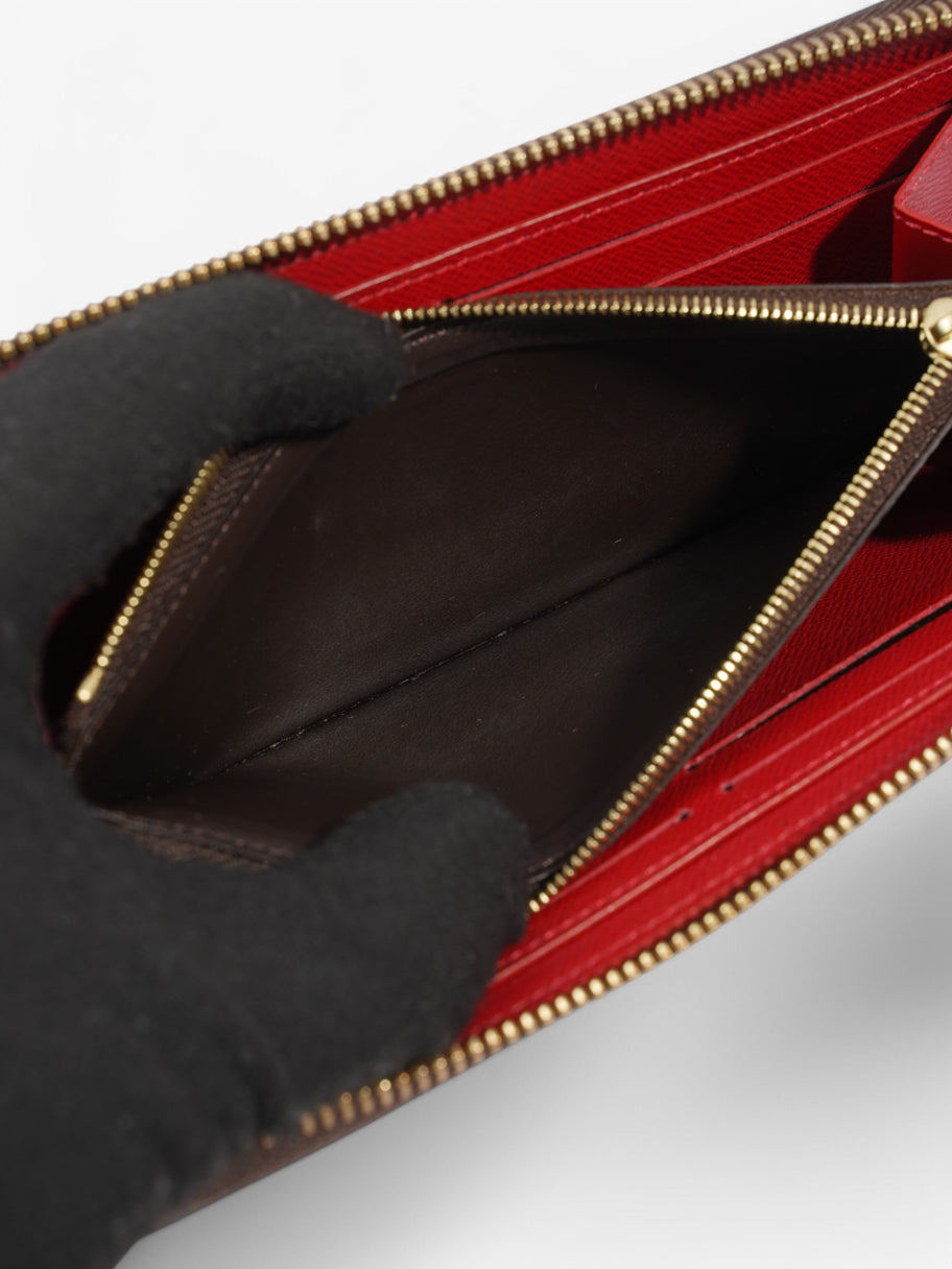 Louis Vuitton Clemence Wallet Damier Ebene Coated Canvas Image 7