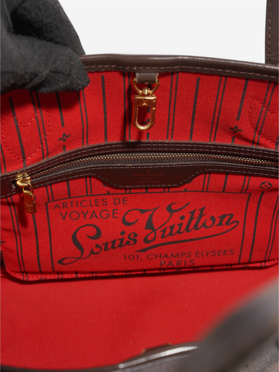Louis Vuitton Neverfull Damier Ebene Coated Canvas MM Image 10