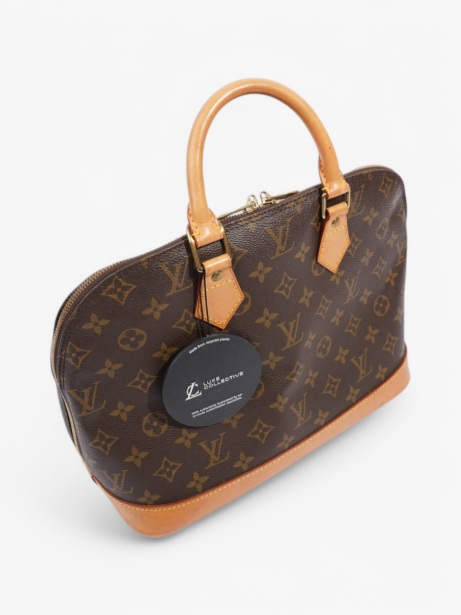 Louis Vuitton Alma Monogram Coated Canvas PM Image 8