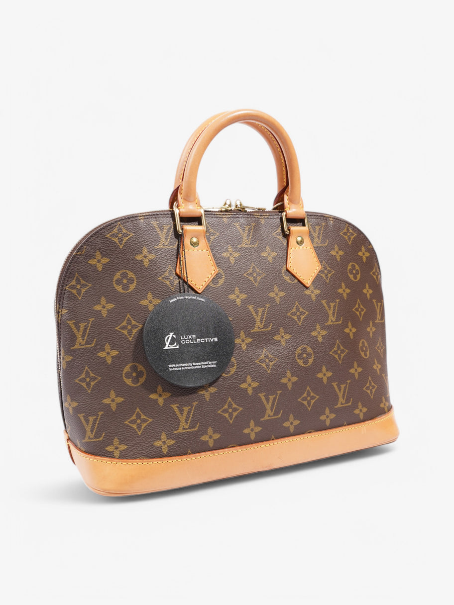 Louis Vuitton Alma Monogram Coated Canvas PM Image 9