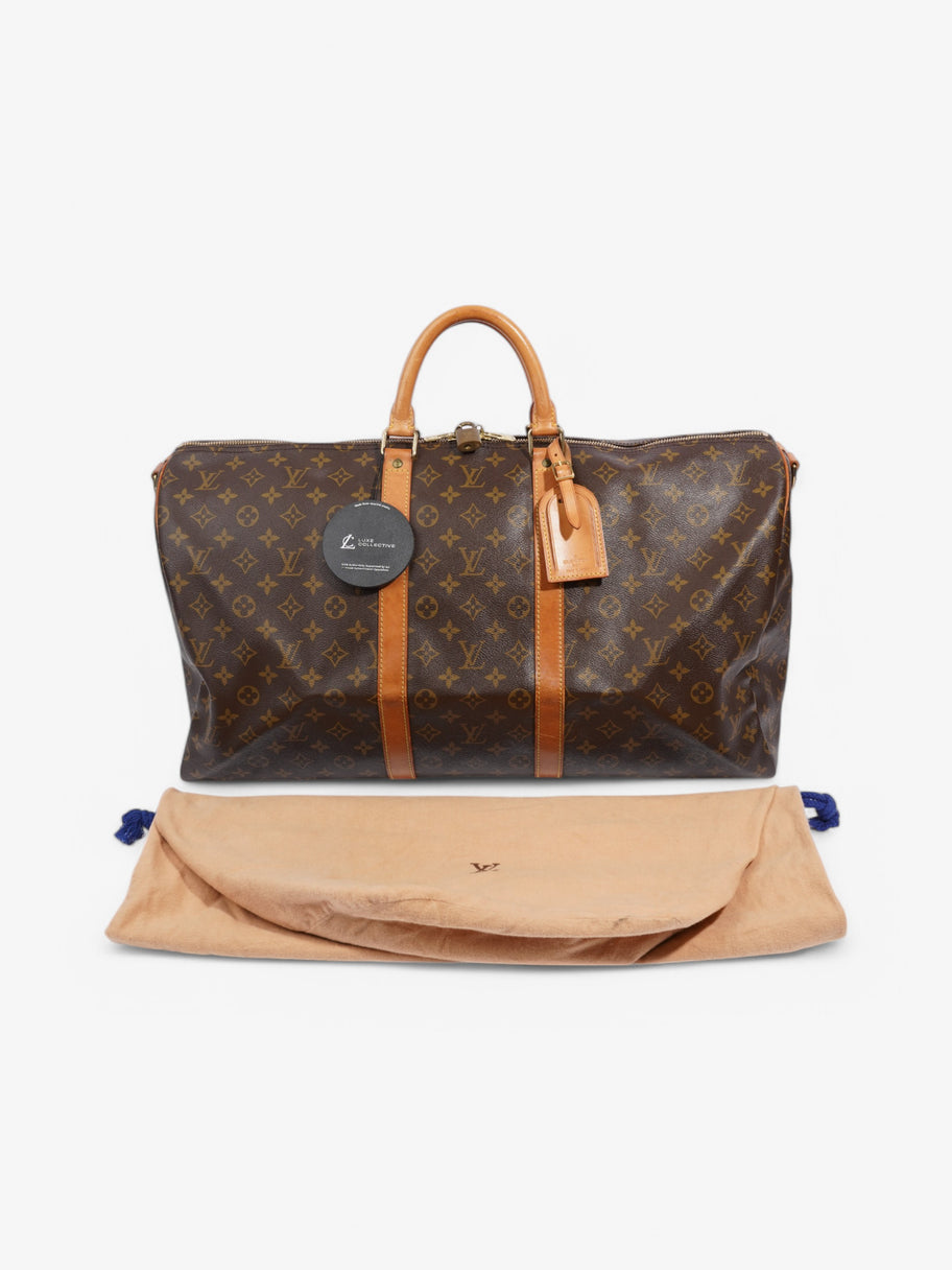 Louis Vuitton Keepall Bandouliere Monogram Coated Canvas 55 Image 10