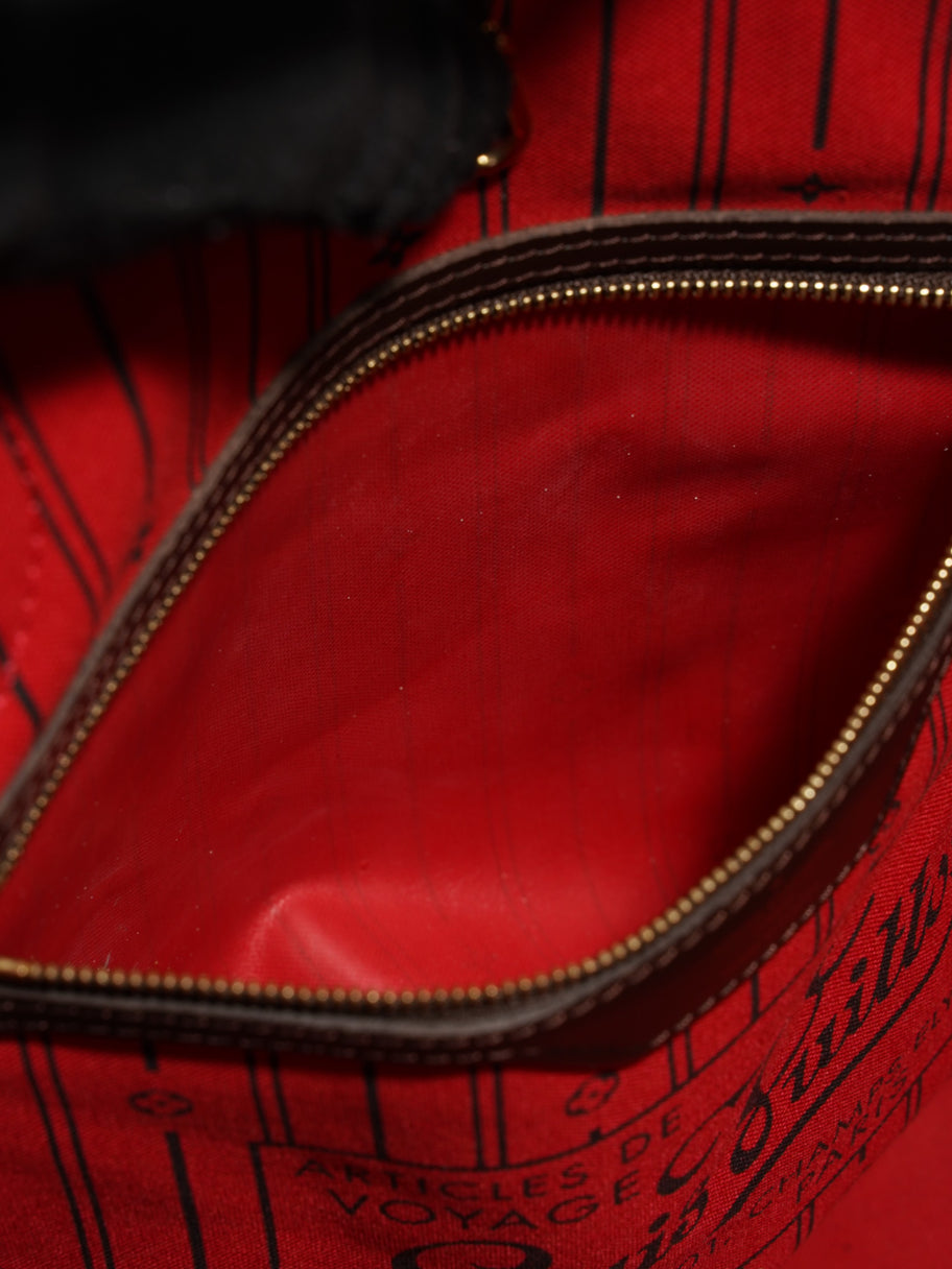 Louis Vuitton Neverfull Damier Ebene Coated Canvas MM Image 12