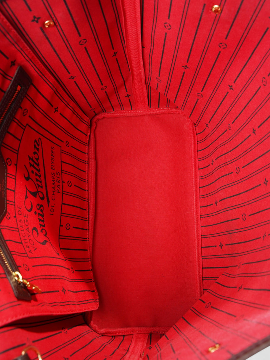 Louis Vuitton Neverfull Damier Ebene Coated Canvas MM Image 8