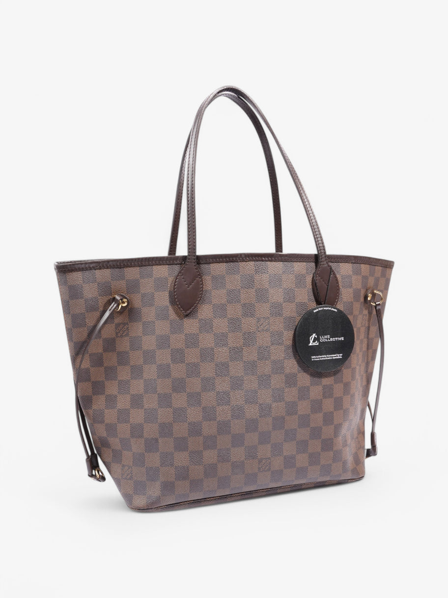 Louis Vuitton Neverfull Damier Ebene Coated Canvas MM Image 9
