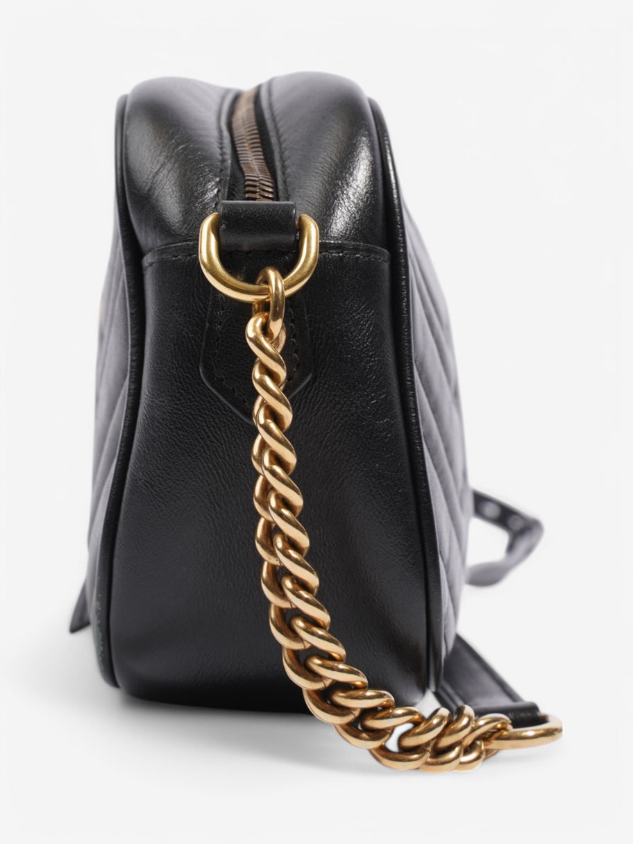 Gucci Marmont Zip Black Matelasse Leather Small Image 3