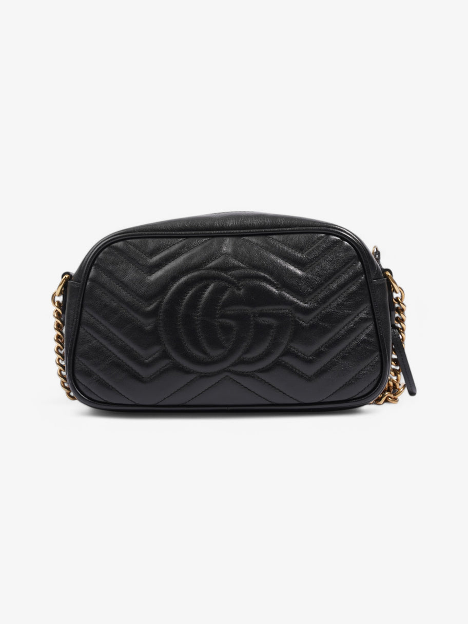 Gucci Marmont Zip Black Matelasse Leather Small Image 4