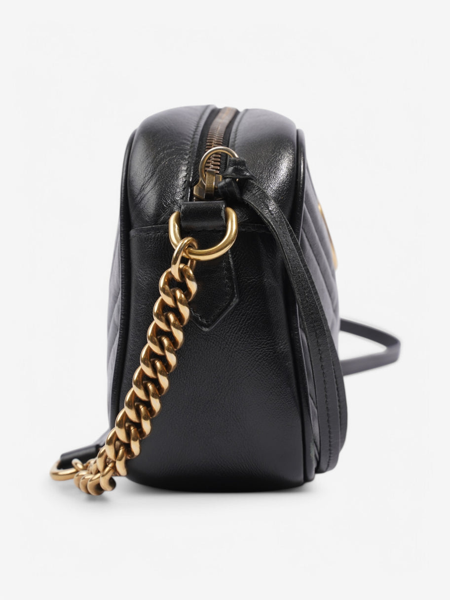 Gucci Marmont Zip Black Matelasse Leather Small Image 5