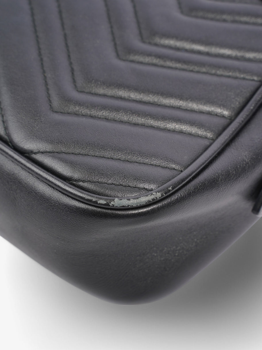 Gucci Marmont Zip Black Matelasse Leather Small Image 7