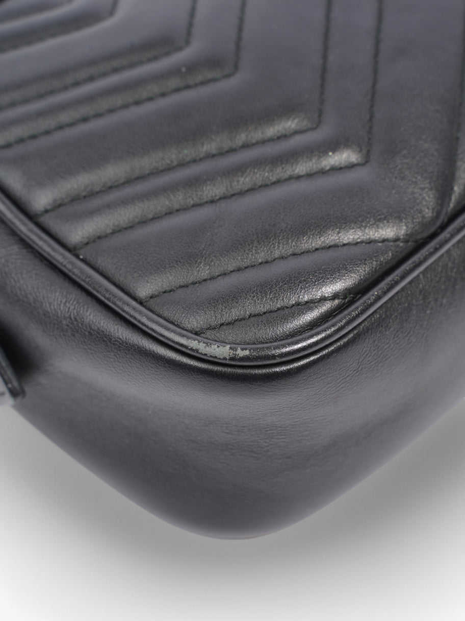 Gucci Marmont Zip Black Matelasse Leather Small Image 8