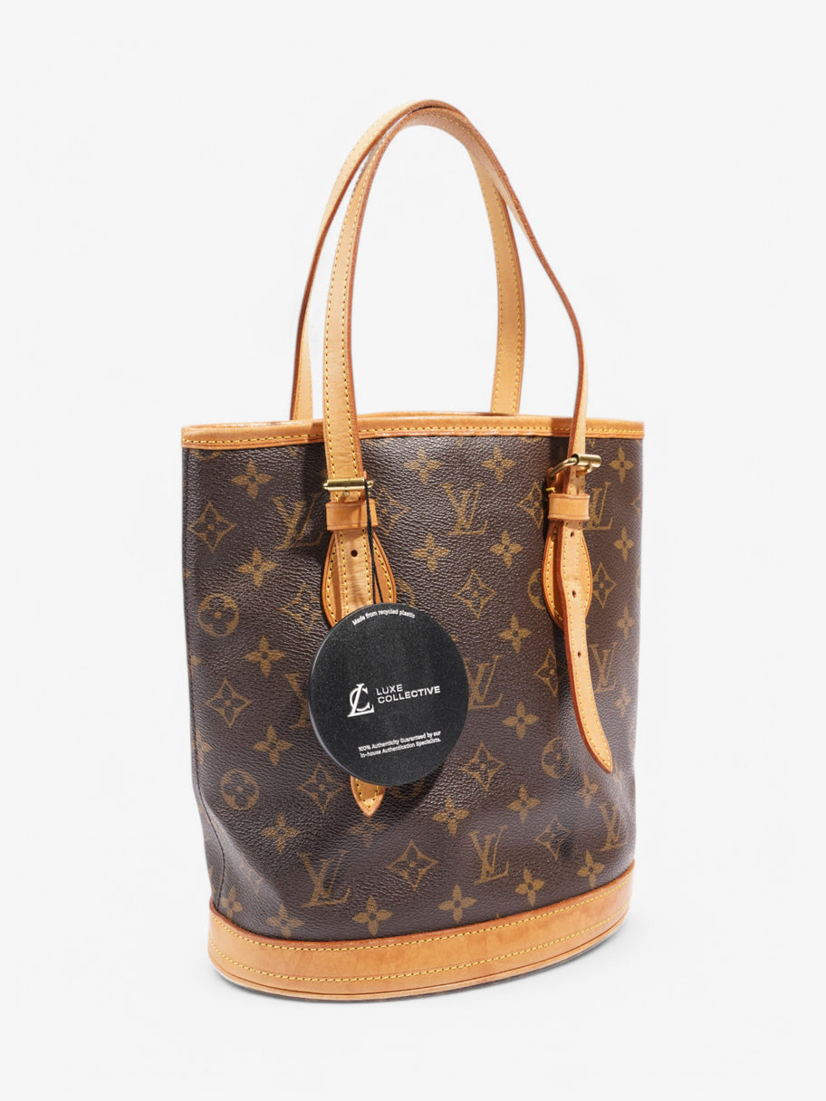 Louis Vuitton Bucket Monogram Coated Canvas PM Image 9