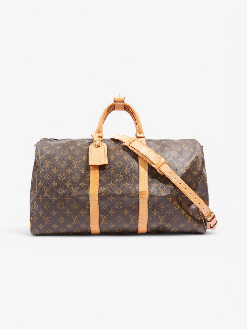  Louis Vuitton Keepall Bandouliere Monogram Coated Canvas 50