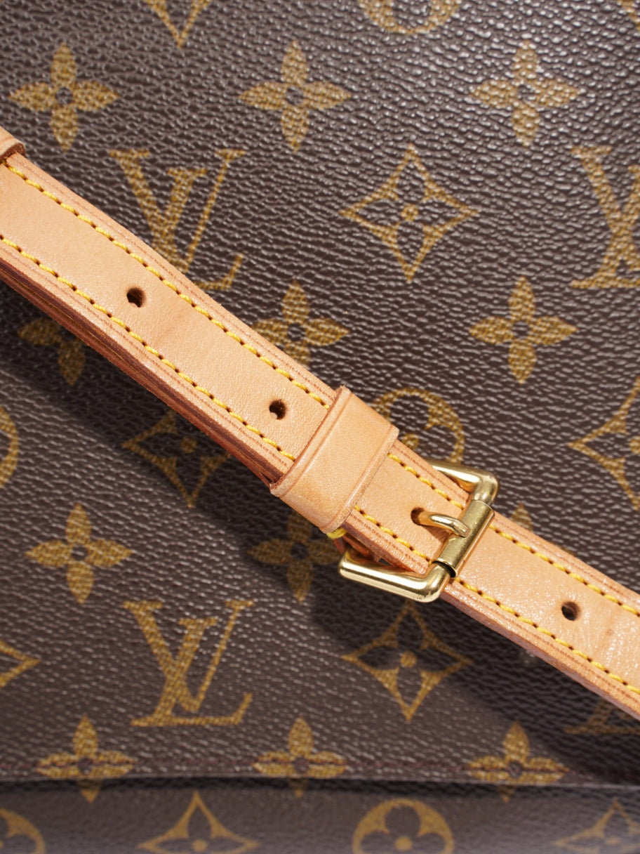 Louis Vuitton Musette Tango Monogram Coated Canvas Image 7