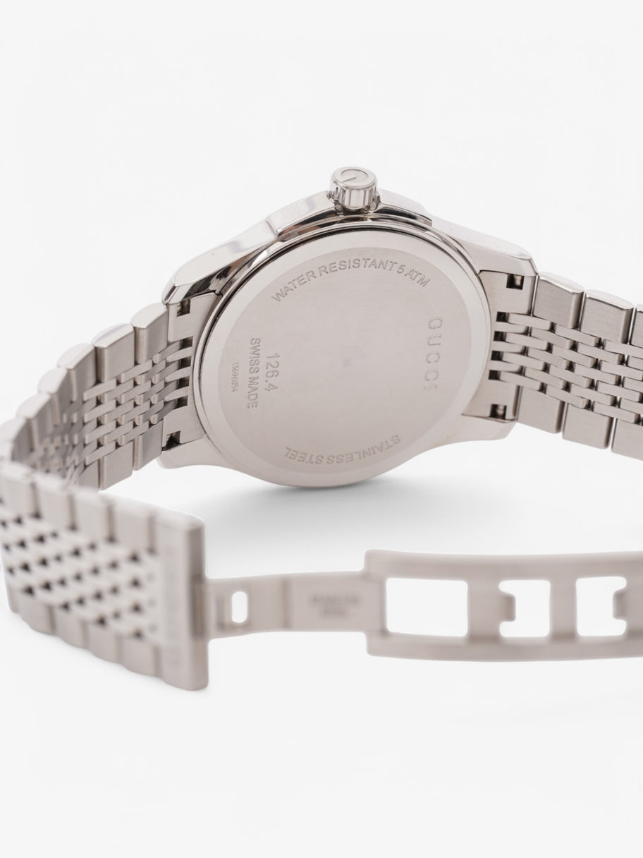 Gucci G-Timeless YA126401 Silver Stainless Steel 38mm Image 5