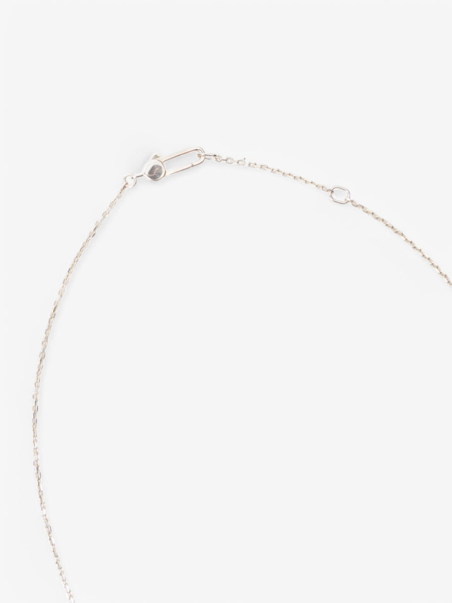 Gucci Heart Tag Necklace Silver Silver Sterling 48.3cm Image 3