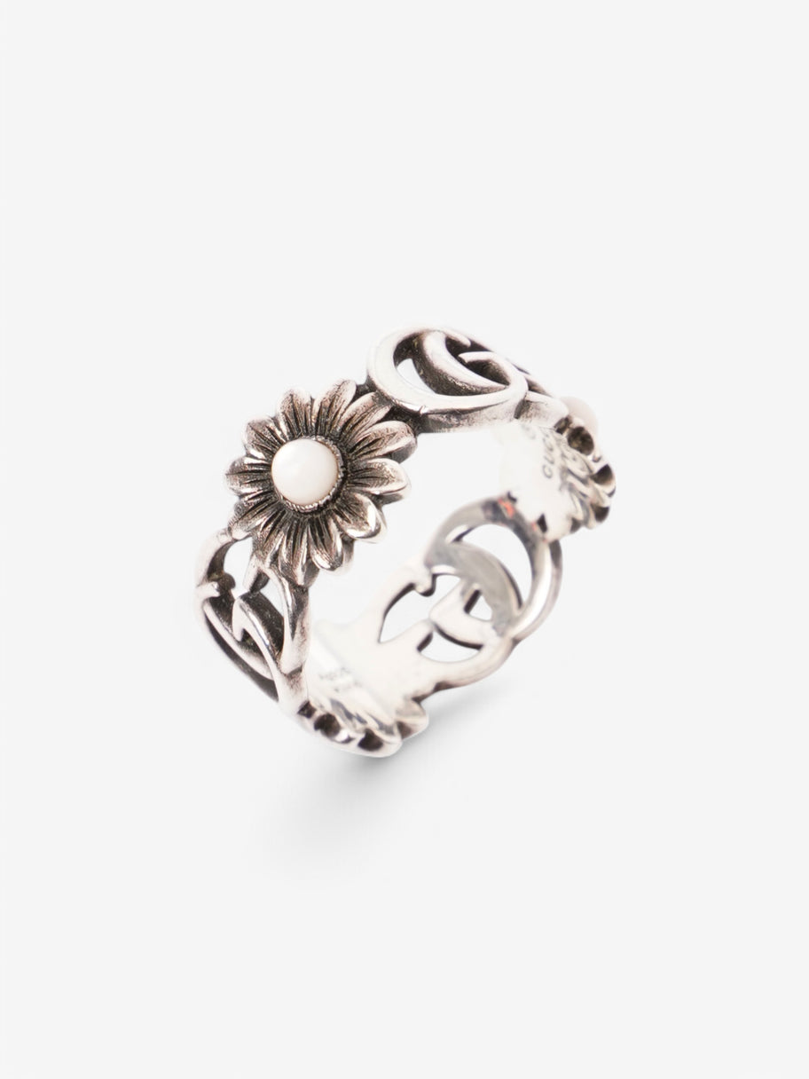 Gucci Double G Flower Ring Silver Silver Sterling 15 Image 4