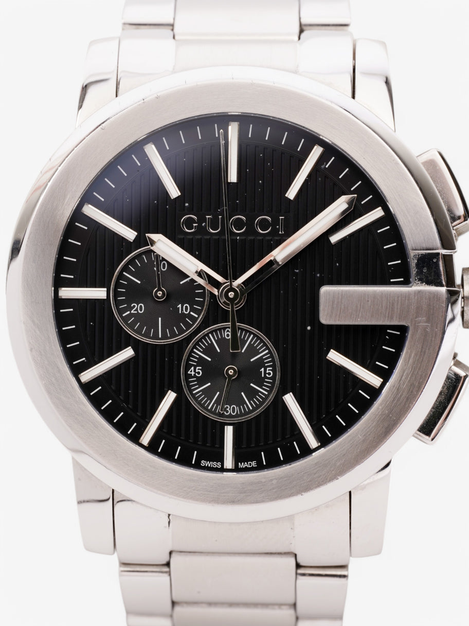 Gucci G-Chrono YA101204 Black / Silver Stainless Steel 44mm Image 2