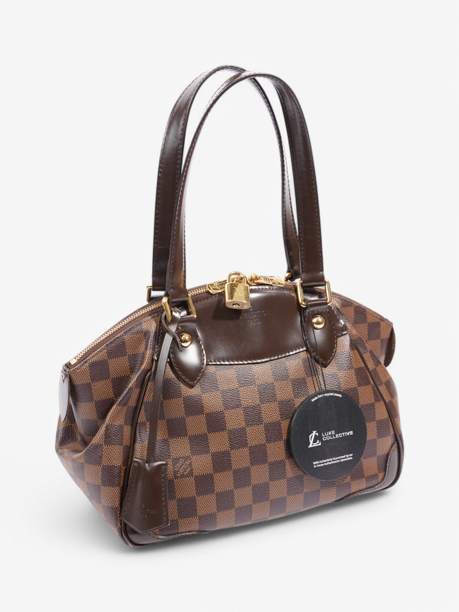 Louis Vuitton Verona Damier Ebene Coated Canvas PM Image 9
