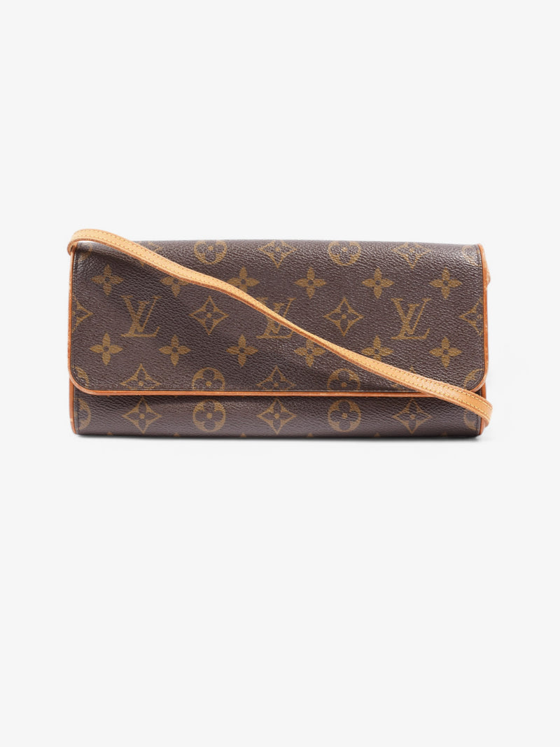  Louis Vuitton Twin Pochette Monogram Coated Canvas GM