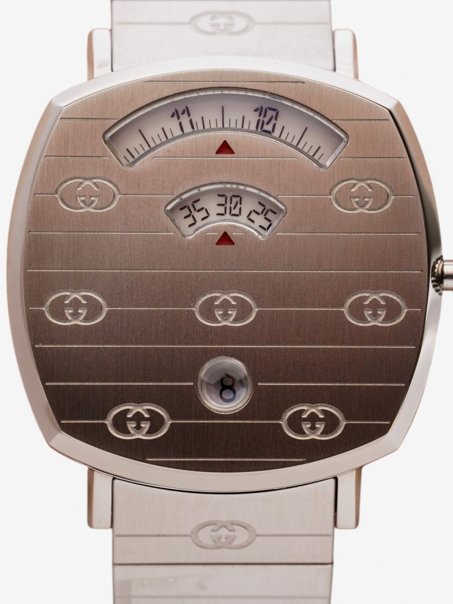 Gucci Grips 157.4 Silver Stainless Steel 35mm Image 2