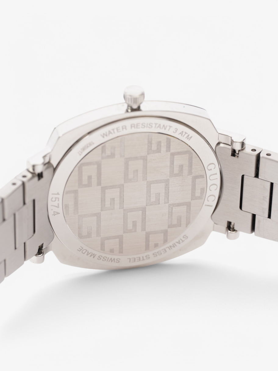Gucci Grips 157.4 Silver Stainless Steel 35mm Image 4